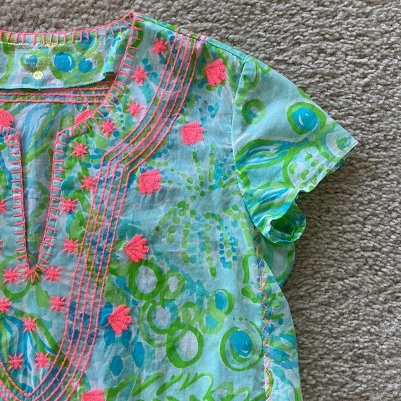 Lilly Pulitzer Sea Breeze Tunic - Picture 4 of 7